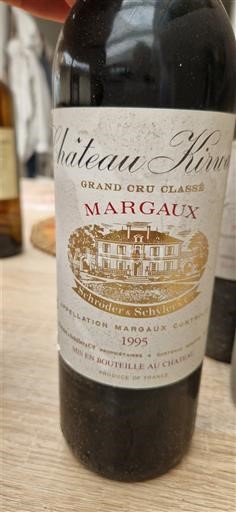 Bordeaux Margaux Grand Cru Château Kirwan 1995