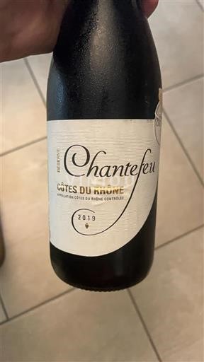 Rhônedalen Côtes du Rhône Chantefeu 2019