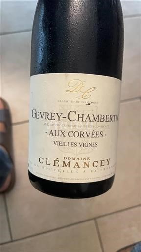 Burgundy Gevrey-Chambertin Domaine Clémancey Aux Corvées Vieilles Vignes Non-Vintage