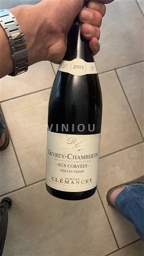 Burgundy Gevrey-Chambertin Domaine Clémancey Aux Corvées Vieilles Vignes 2015