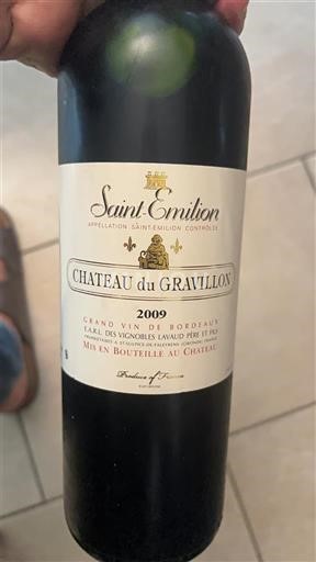 Bordeaux Saint-Émilion Château Gravillon 2009
