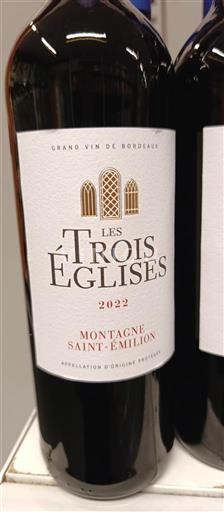 Bordeaux Montagne-saint-émilion Les Trois Églises 2022