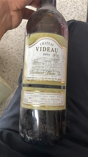 Bordéus Bordéus branco Château Videau 2004