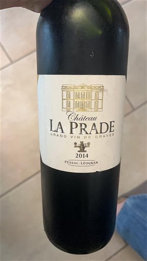 Bordeaux Pessac-Léognan Château La Prade 2014