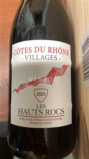 Valle del Rodano Côtes-du-rhône-villages Les Hauts Rocs 2023