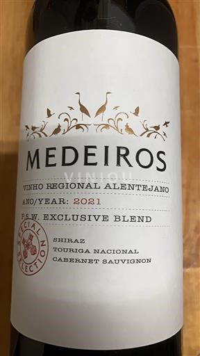 Portugal Alentejo Medeiros Wines Medeiros «Special Selection PSW» 2021