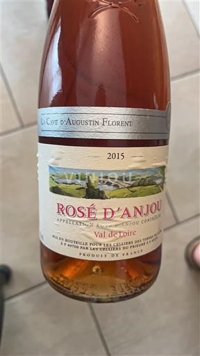 Valle della Loira Rosé d'Anjou La Cave d’Augustin Florent 2015