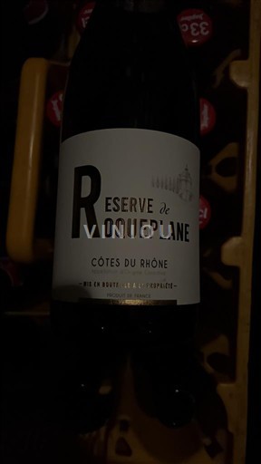 Rhônedalen Côtes du Rhône Réserve de Roqueplane Icke årgångsbetecknad