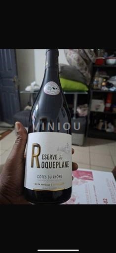 Thung lũng Rhône Côtes-du-rhône Réserve de Roqueplane Không niên vụ