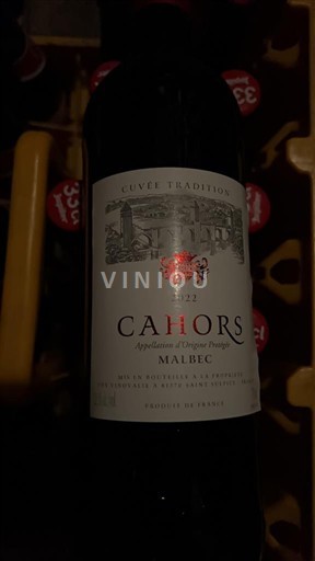 Zuidwest-Frankrijk Cahors Cuvée Tradition Niet-geïntegreerd