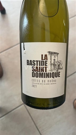 Vallée du Rhône Côtes-du-rhône La Bastide Saint Dominique 2021