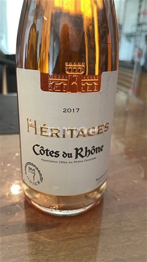 Rona dolina Côtes-du-Rhône Ogier Héritages 2017