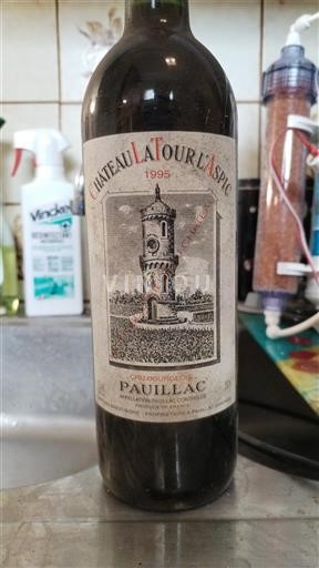 Bordeaux Pauillac Château La Tour l'Aspic 1995