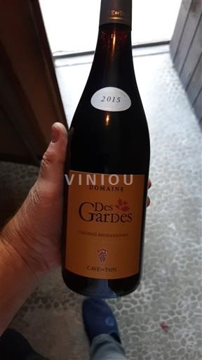 Alpy a Rhonské oblasti Rhodanské pahorkatiny Domaine Des Gardes 2015