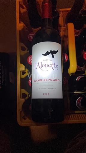 Bordeaux Lalande-de-Pomerol Château L'Alouette 2020