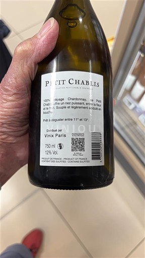 Borgogna Petit-chablis Christophe Patrice 2024