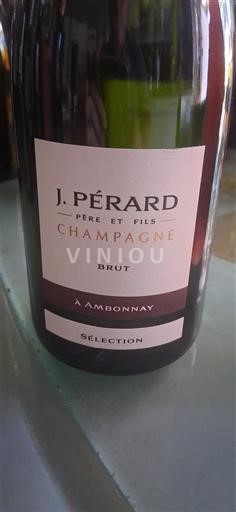 Champaña Champán J. Pérard Père et Fils Sélection Sin añada
