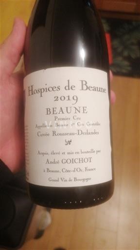 Burgundy Beaune Premier Cru Hospices de Beaune Rousseau-Deslandes 2019