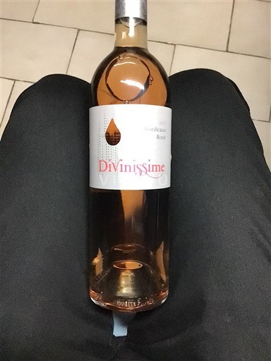 Burdeos Bordeaux rosado Divinissime 2017