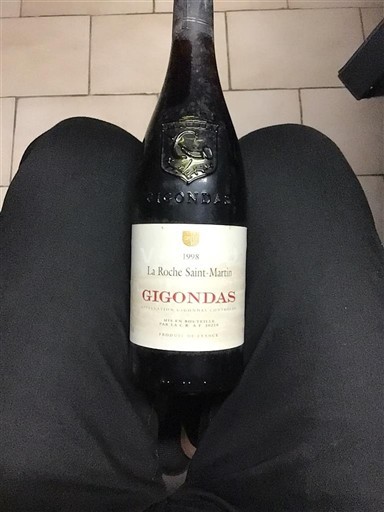 Thung lũng Rhône Gigondas La Roche Saint-Martin 1998