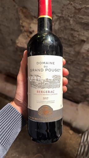 Sydväst Bergerac Domaine Grand Pouget 2017