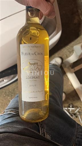 Bordeaux Loupiac Fleur de Cros 2020