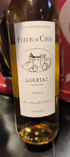 Bordeaux Loupiac Fleur de Cros 2020