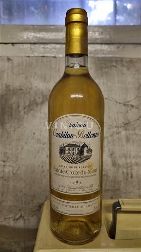 Bordeaux Sainte-Croix-Du-Mont Château Crabitan-Bellevue 1998