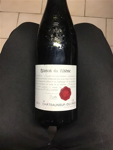 Rhônedalen Châteauneuf-du-Pape Blason du Rhône 2011