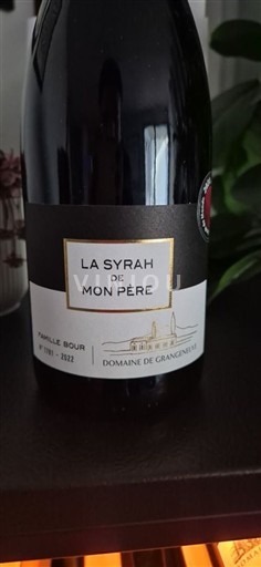 Alpe in reke Rona Drôme Domaine Grangeneuve La Syrah de Mon Père 2022