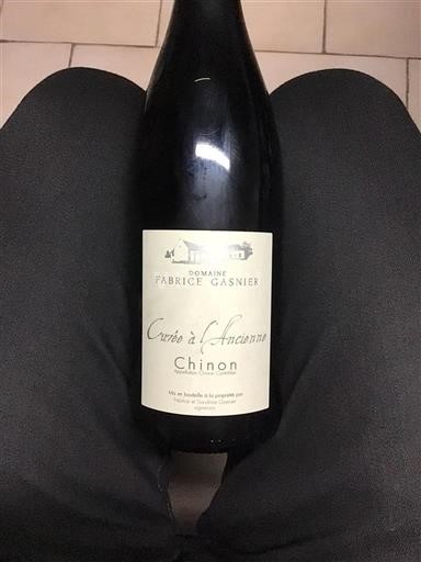 Vallée de la Loire Chinon Domaine Fabrice Gasnier à l'Ancienne 2008