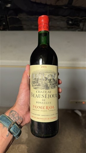 Bordeaux Pomerol Château Beauséjour de Bonalgue 1973
