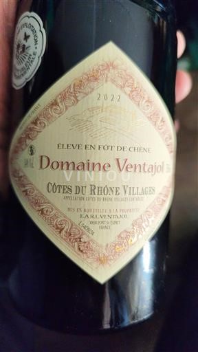 Rhône-dalen Côtes-du-Rhône-Villages Domaine Ventajol 2022