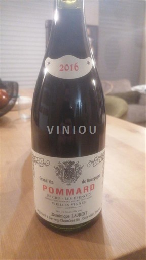 Bourgogne Ikke specificeret Premier Cru Dominique Laurent 1er Cru Les Epenots Vieilles Vignes 2016