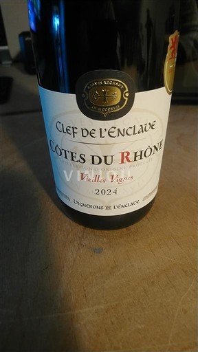 Lugina e Ronës Bregdeti i Rodanit Clef de l'Enclave Vieilles Vignes 2024