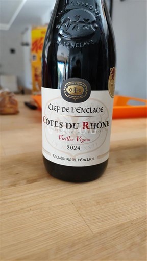 Thung lũng Rhône Côtes-du-rhône Clef de l'Enclave Vieilles Vignes 2024