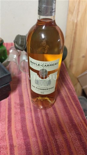 Burdeos Bordeaux Bayle-Carreau Le Fombertou Sin añada