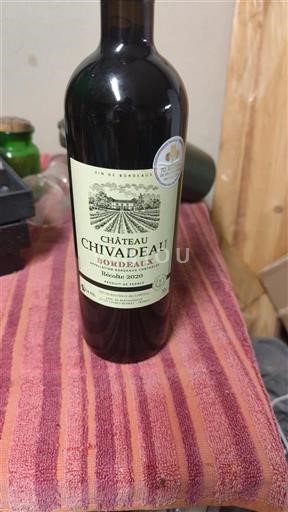 Bordeaux Château Chivadeau 2020