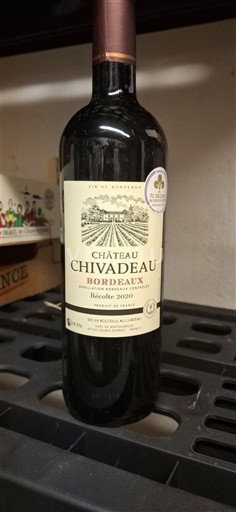 Bordeaux Château Chivadeau 2020