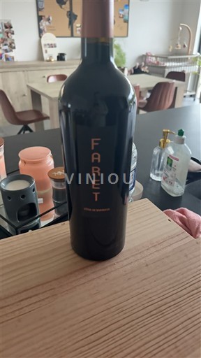 Burdeos Côtes-de-Bordeaux Faret Sin añada