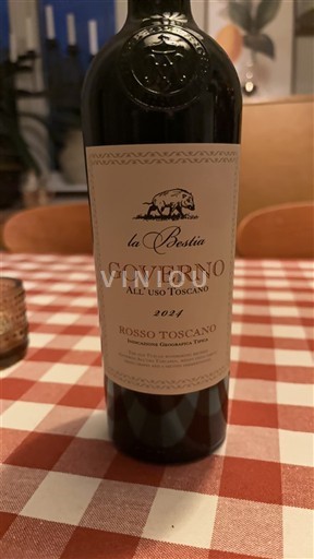 Marche Rosso Piceno La Bestia Governo All'Uso Toscano 2024