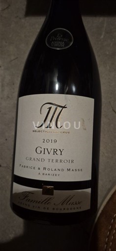 Borgogna Givry Famille Masse Grand Terroir 2019