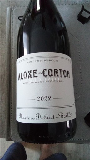 Burgundi Aloxe-Corton Maxime Dubuet-Boillot 2022