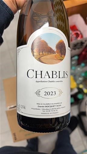 Borgoña Chablis Daniel Bocquet 2023