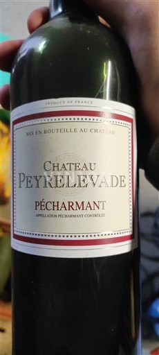 Sudoeste Pécharmant Château Peyrelevade 2020