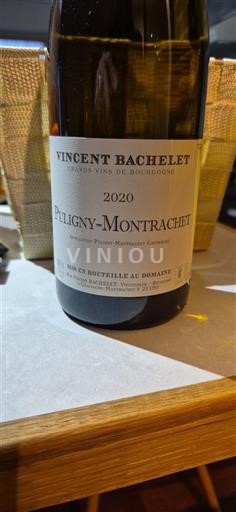 Bourgogne Puligny-montrachet Vincent Bachelet 2020