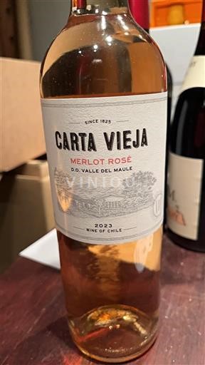 Maule Valley Ikke specificeret Carta Vieja Merlot Rosé 2023