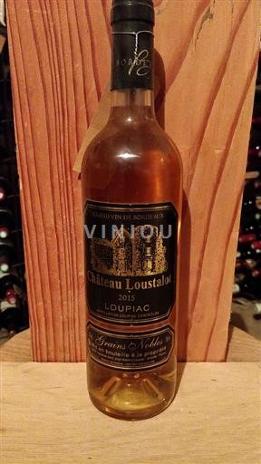 Bordeaux Loupiac Château Loustalot Grains Nobles 2015