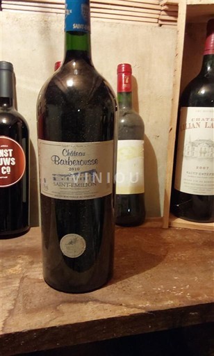 Bordeaux Saint-Émilion Château Barberousse 2010