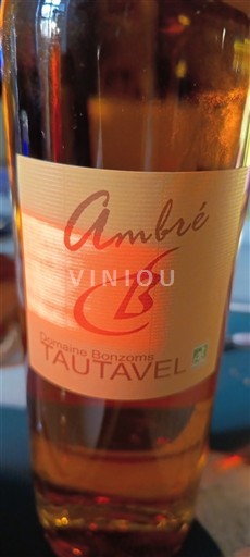 Thung lũng Rhône Tavel Domaine Bonzoms Ambré 2017